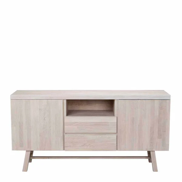 Eichenholz Anrichte In White Wash – Dioca 3