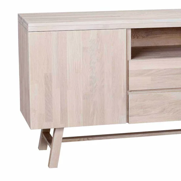 Eichenholz Anrichte In White Wash – Dioca 4
