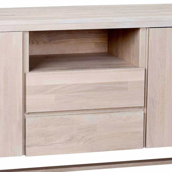 Eichenholz Anrichte In White Wash – Dioca 5