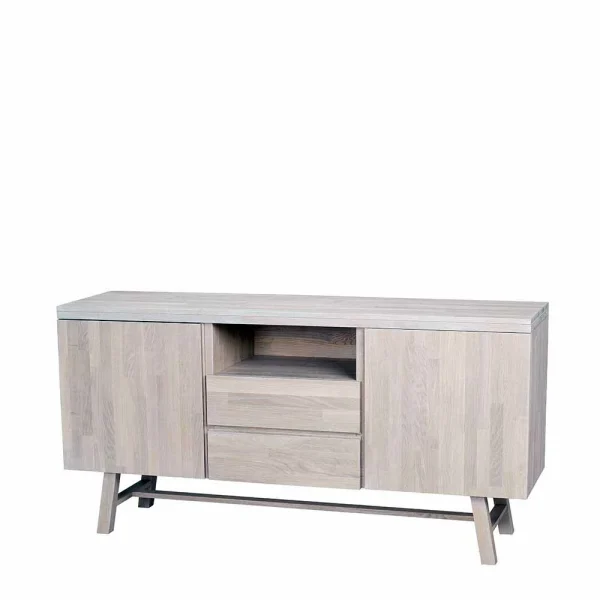 Eichenholz Anrichte In White Wash – Dioca 1