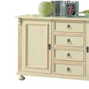 Esszimmer Sideboard Manoz In Antikweiß Lackiert 10