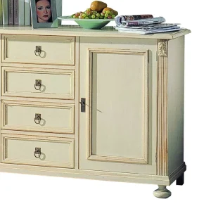 Esszimmer Sideboard Manoz In Antikweiß Lackiert 12