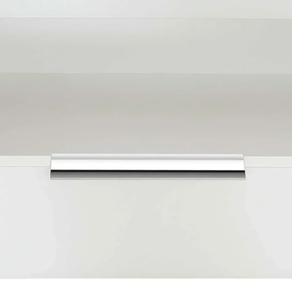 Esszimmer Sideboard In Weiß Glas & Eiche – Ayfuna 6