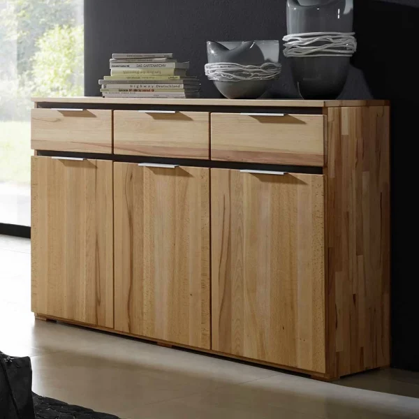 Esszimmer Sideboard Leyrina Aus Kernbuche Geölt 3