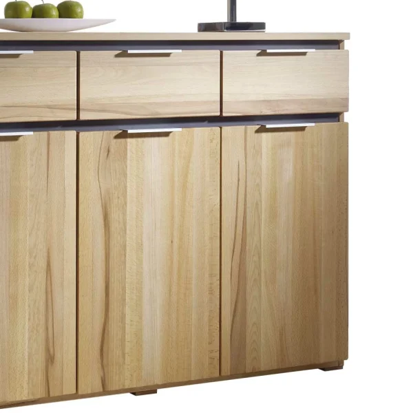 Esszimmer Sideboard Leyrina Aus Kernbuche Geölt 5