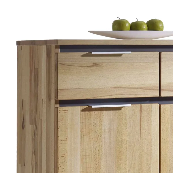 Esszimmer Sideboard Leyrina Aus Kernbuche Geölt 6