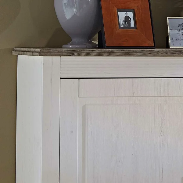 Esszimmer Sideboard Rozasa In Weiß Taupe 5