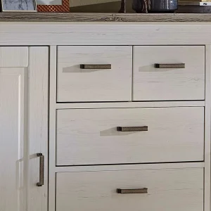 Esszimmer Sideboard Rozasa In Weiß Taupe 16