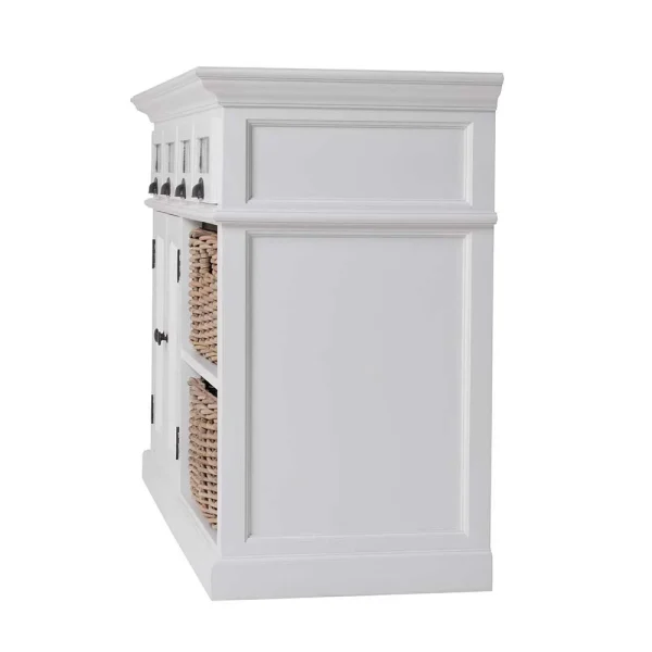 Funktionelles Sideboard Landhaus Venzeno In Weiß 7