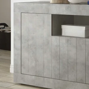 Geradlinige Kommode In Beton Nachbildung – Korlin 13