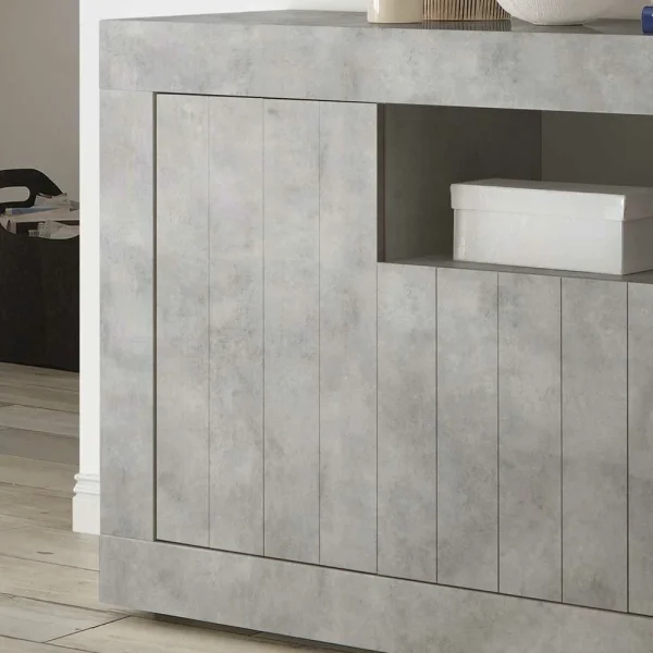 Geradlinige Kommode In Beton Nachbildung – Korlin 5