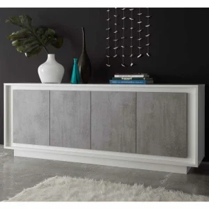 Geradliniges Sideboard In Beton Optik – Crusoe 9