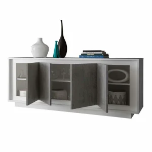 Geradliniges Sideboard In Beton Optik – Crusoe 11