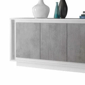 Geradliniges Sideboard In Beton Optik – Crusoe 13
