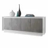 Geradliniges Sideboard In Beton Optik – Crusoe 22