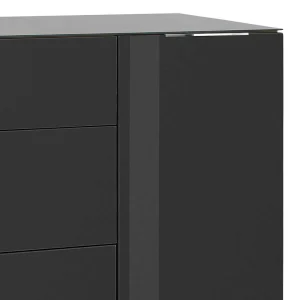 Graues Sideboard Glasbeschichtet – Noliesda 14