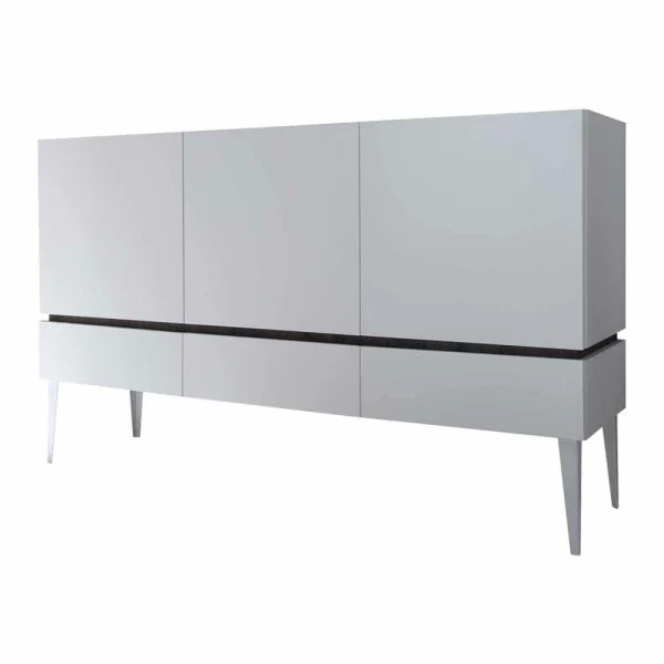 Große Design Kommode In Weiß – Omidas 1
