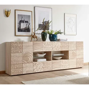 Großes Sideboard In Eiche Sonoma Dekor – Bielvas I 10