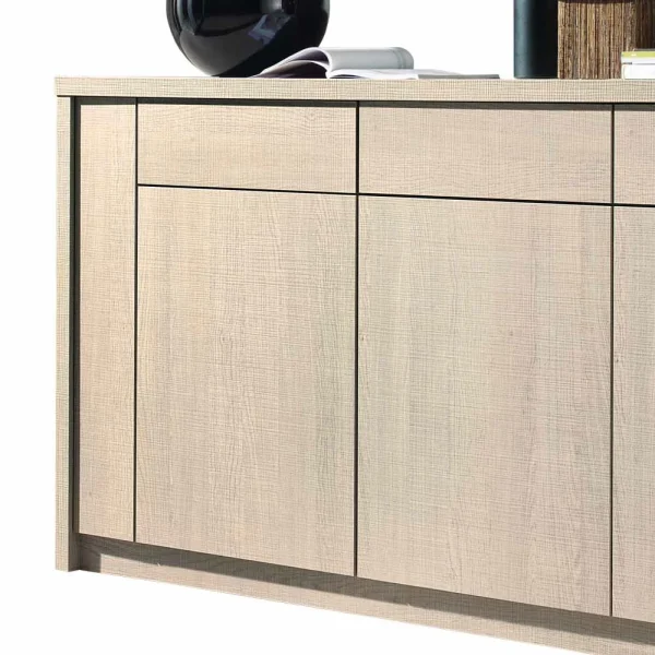 Großes Sideboard Cranessa In Sonoma Eiche Dekor 6