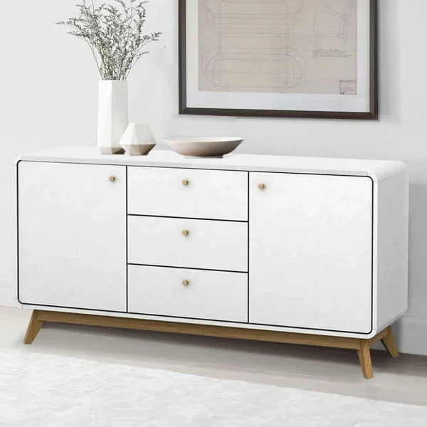Günstiges Skandi Sideboard Aus MDF – Kolreva 3