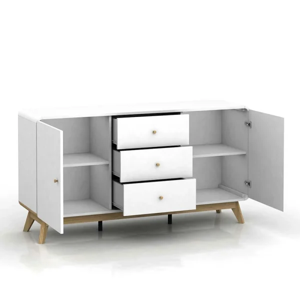 Günstiges Skandi Sideboard Aus MDF – Kolreva 4