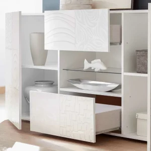 Hochglänzend Lackiertes Sideboard In Weiß – Vascaub 14