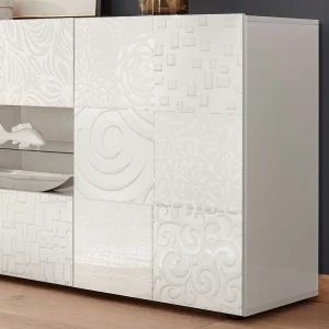 Hochglänzend Lackiertes Sideboard In Weiß – Vascaub 16