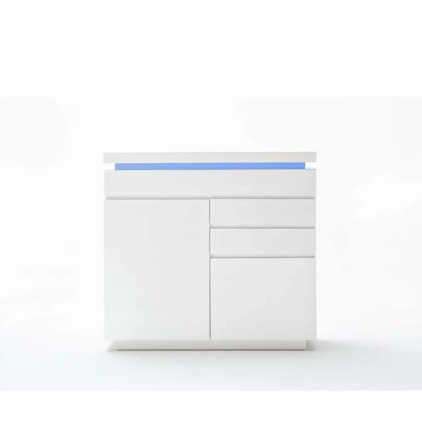 Hochglanz Sideboard Tovic Mit Farbwechsel 4
