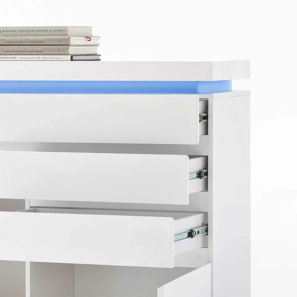 Hochglanz Sideboard Tovic Mit Farbwechsel 7