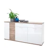 Hochglanz Sideboard In Weiß – Icadro 20