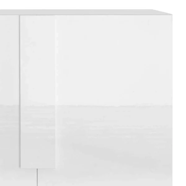 Hochglanz Sideboard Mit 4 Türen In Weiß – Kerym 5