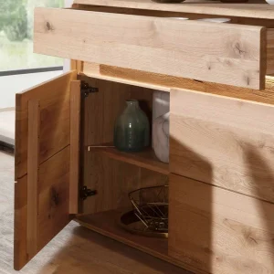 Hochwertiges Wildeiche Sideboard 184x86x44 Cm – Acmida 14
