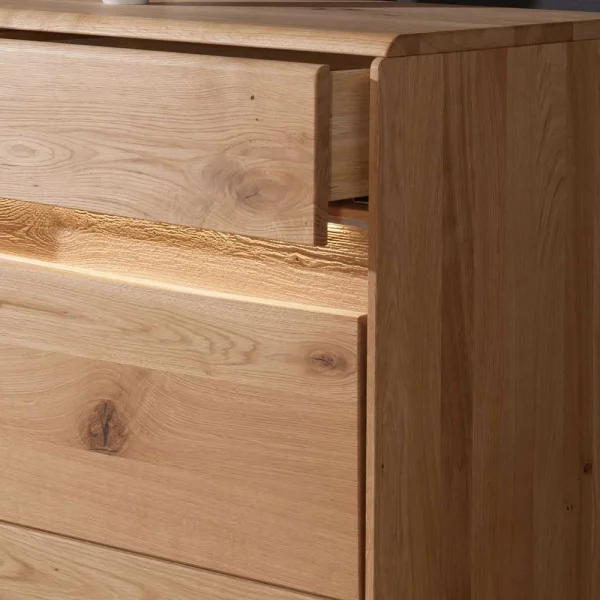 Hochwertiges Wildeiche Sideboard 184x86x44 Cm – Acmida 6