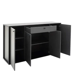 Hohes Sideboard In Grau & Anthrazit – Ridona 14