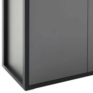 Hohes Sideboard In Grau & Anthrazit – Ridona 18