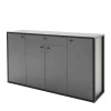 Hohes Sideboard In Grau & Anthrazit – Ridona 20