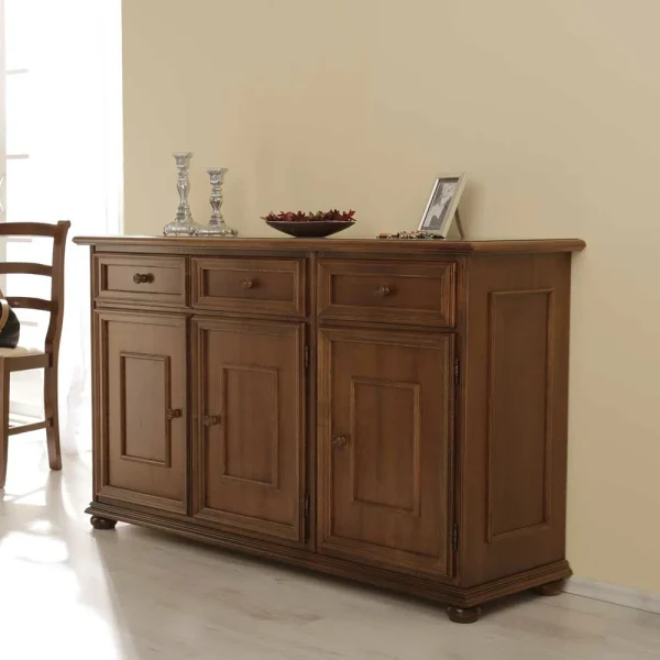 Holzkommode Messina Aus Nussbaum 4