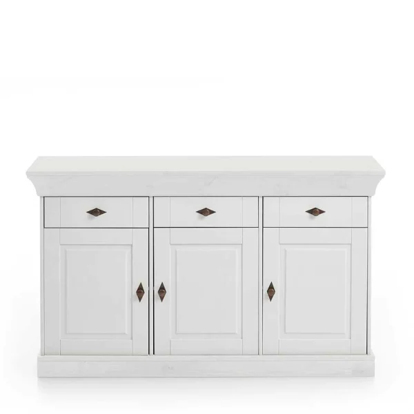 Kiefer Sideboard Satumare In Weiß 3