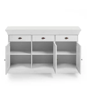 Kiefer Sideboard Satumare In Weiß 12