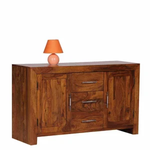 Kleines Sideboard Hoslo Aus Holz Massiv Sheesham 10