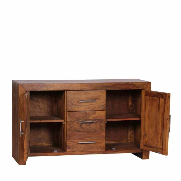 Kleines Sideboard Hoslo Aus Holz Massiv Sheesham 4