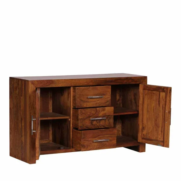 Kleines Sideboard Hoslo Aus Holz Massiv Sheesham 5