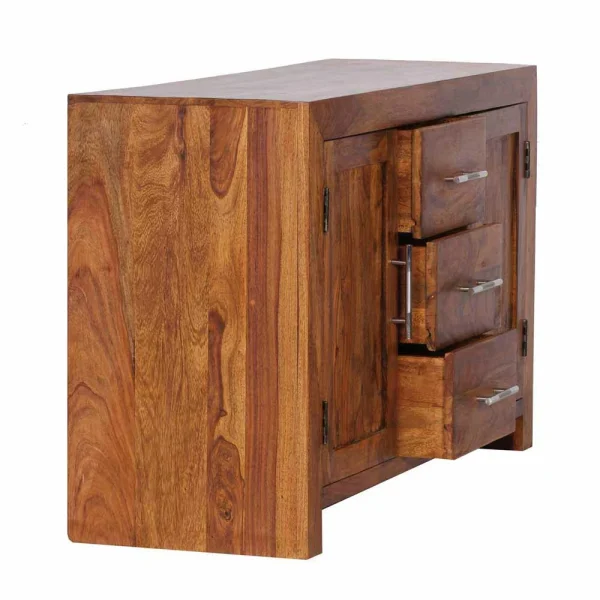 Kleines Sideboard Hoslo Aus Holz Massiv Sheesham 6