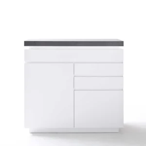Kommode Rebelvo Mit Dimmbarer LED Beleuchtung 18