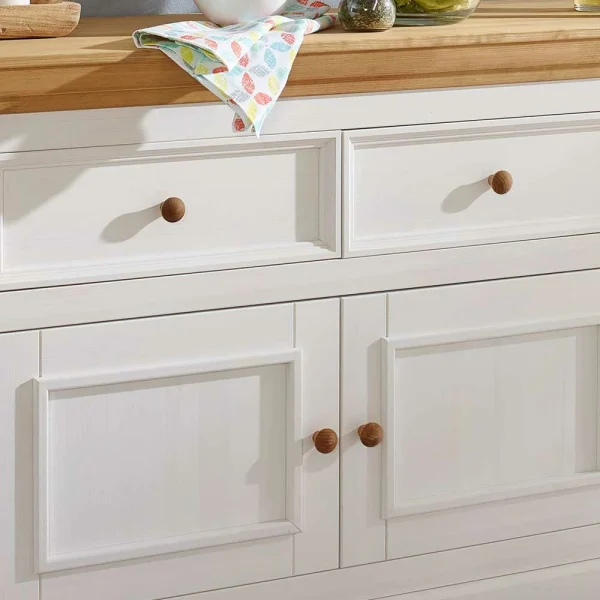 Landhaus Sideboard Elvelina Mit 201 Cm Breite 5