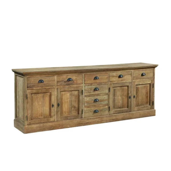 Landhaus Sideboard Trevisio Aus Teak Massivholz 1
