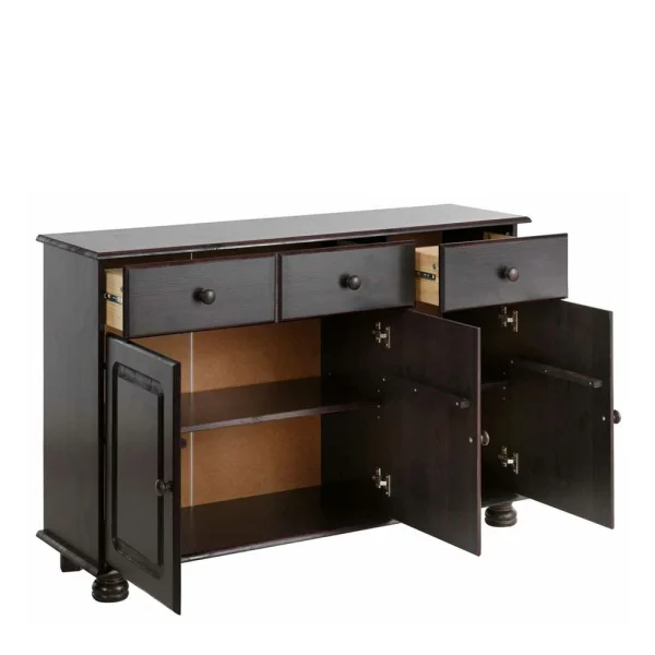 Landhausstil Kommode In Wenge Braun – Truscava 4