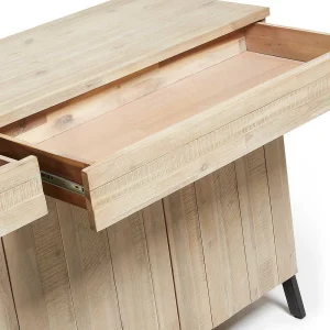 Loft Design Anrichte Delamoto Akazie Und Stahl 14