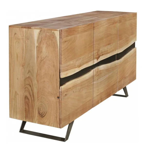 Loft Style Sideboard Draguno Aus Akazie Massiv 5