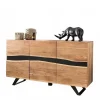 Loft Style Sideboard Draguno Aus Akazie Massiv 20